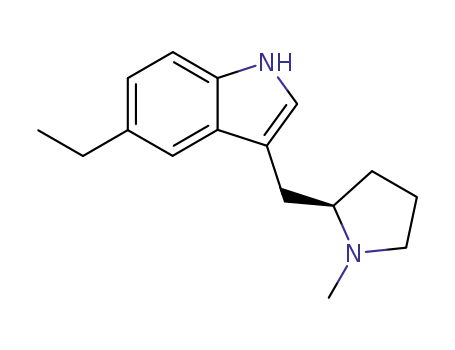 (R)-3-[(1-methyl-2-pyrrolidinyl)-methyl]-5-ethyl-1H-indole